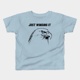 Eagle Illustration Kids T-Shirt